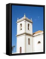 Igreja Nossa Senhora da Graca in Plato. The capital Praia on the Ilha de Santiago, Cape Verde.-Martin Zwick-Framed Stretched Canvas