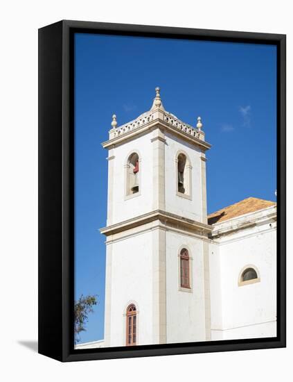 Igreja Nossa Senhora da Graca in Plato. The capital Praia on the Ilha de Santiago, Cape Verde.-Martin Zwick-Framed Stretched Canvas