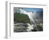 Iguacu Falls, 600M High, and 2470M Long, Iguacu (Iguassu) Unesco World Heritage Site-Walter Rawlings-Framed Photographic Print