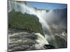 Iguacu Falls, 600M High, and 2470M Long, Iguacu (Iguassu) Unesco World Heritage Site-Walter Rawlings-Mounted Photographic Print