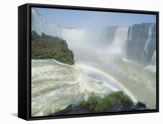 Iguacu Falls, Brazil, South America-Rob Cousins-Framed Stretched Canvas