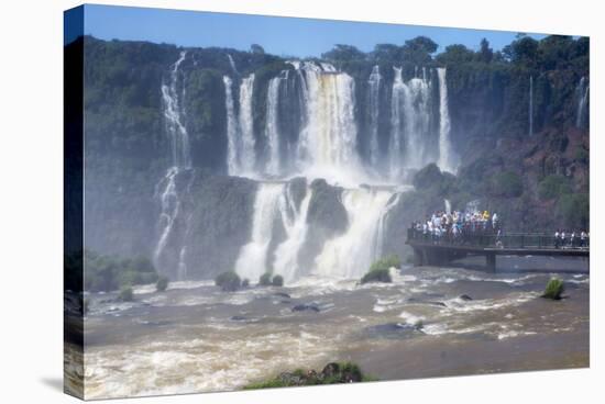 Iguacu Falls, Iguacu National Park, Brazil-Peter Groenendijk-Stretched Canvas