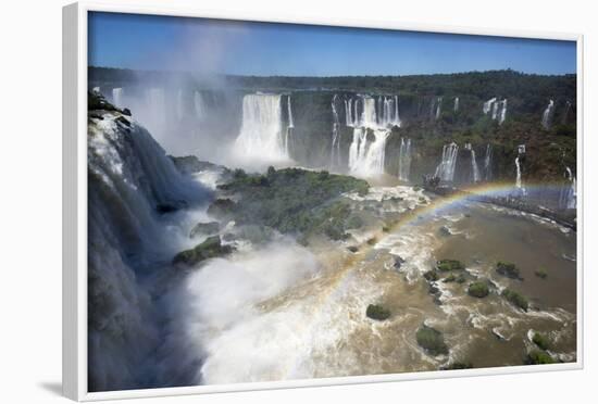 Iguacu Falls, Iguacu National Park, Brazil-Peter Groenendijk-Framed Photographic Print