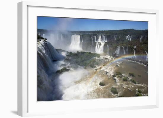 Iguacu Falls, Iguacu National Park, Brazil-Peter Groenendijk-Framed Photographic Print