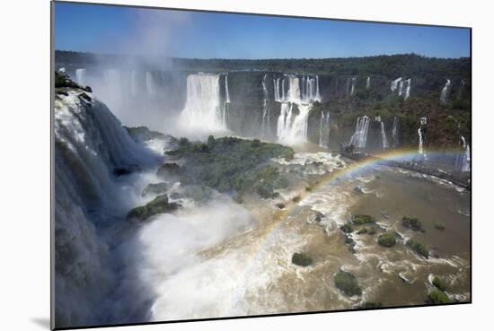 Iguacu Falls, Iguacu National Park, Brazil-Peter Groenendijk-Mounted Photographic Print