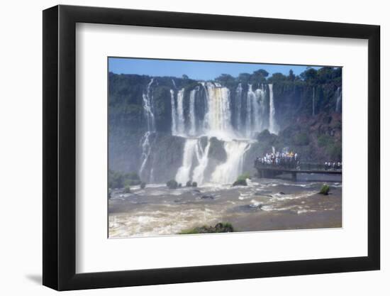 Iguacu Falls, Iguacu National Park, Brazil-Peter Groenendijk-Framed Photographic Print