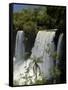 Iguacu Falls in Sun, Argentina-Kymri Wilt-Framed Stretched Canvas