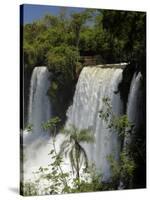 Iguacu Falls in Sun, Argentina-Kymri Wilt-Stretched Canvas