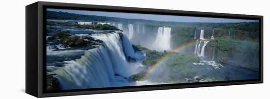 Iguacu Falls Parana Brazil-null-Framed Stretched Canvas