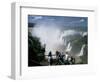 Iguacu (Iguazu) Falls, Border of Brazil and Argentina, South America-G Richardson-Framed Photographic Print