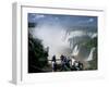 Iguacu (Iguazu) Falls, Border of Brazil and Argentina, South America-G Richardson-Framed Photographic Print