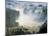 Iguacu (Iguazu) Falls, Border of Brazil and Argentina, South America-G Richardson-Mounted Photographic Print