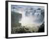 Iguacu (Iguazu) Falls, Border of Brazil and Argentina, South America-G Richardson-Framed Photographic Print