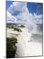 Iguacu (Iguazu) Falls, Cataratta Foz Do Iguacu, Parana, Iguazu National Park, Brazil-Peter Adams-Mounted Photographic Print