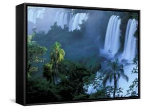 Iguacu National Park, Parana State, Iguacu Falls, Brazil-Art Wolfe-Framed Stretched Canvas