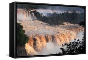 Iguaçu National Park-Ralf Broskvar-Framed Stretched Canvas