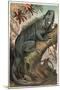 Iguana by Alfred Edmund Brehm-Stefano Bianchetti-Mounted Giclee Print
