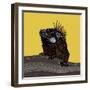 Iguana Gold-Sharon Turner-Framed Art Print