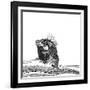 Iguana (Variant 1)-Sharon Turner-Framed Art Print