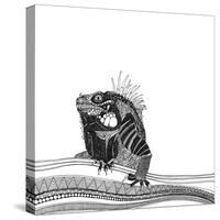 Iguana (Variant 1)-Sharon Turner-Stretched Canvas