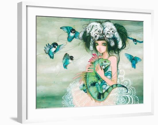 Iguana-Camilla D'Errico-Framed Premium Giclee Print