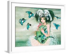 Iguana-Camilla D'Errico-Framed Premium Giclee Print