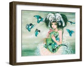 Iguana-Camilla D'Errico-Framed Art Print