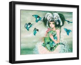 Iguana-Camilla D'Errico-Framed Art Print