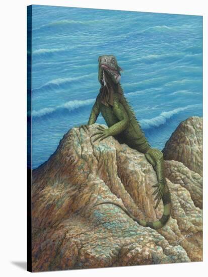 Iguana-Robert Wavra-Stretched Canvas