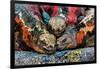 Iguanas, Espanola Island, Galapagos Islands, Ecuador, South America-Laura Grier-Framed Photographic Print