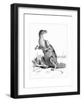 Iguanodon, 1895-null-Framed Giclee Print