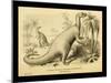 Iguanodon Bernissartensis-Joseph Smit-Mounted Art Print