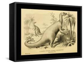 Iguanodon Bernissartensis-Joseph Smit-Framed Stretched Canvas