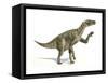 Iguanodon Dinosaur, Artwork-null-Framed Stretched Canvas