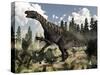 Iguanodon Dinosaur Roaring-Stocktrek Images-Stretched Canvas