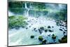 Iguassu Falls, the Largest Series of Waterfalls of the World, View from Brazilian Side-Curioso Travel Photography-Mounted Photographic Print