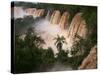 Iguassu Falls, UNESCO World Heritage Site, Misiones Region, Argentina, South America-Simanor Eitan-Stretched Canvas