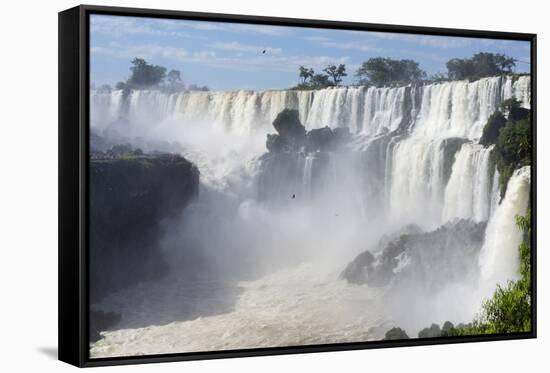 Iguazu Falls, Argentinian Side, Argentina-Peter Groenendijk-Framed Stretched Canvas