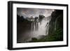 Iguazu Falls at Sunset-Alex Saberi-Framed Photographic Print