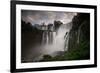 Iguazu Falls at Sunset-Alex Saberi-Framed Photographic Print