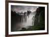 Iguazu Falls at Sunset-Alex Saberi-Framed Photographic Print