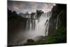 Iguazu Falls at Sunset-Alex Saberi-Mounted Photographic Print