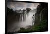 Iguazu Falls at Sunset-Alex Saberi-Framed Photographic Print