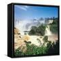 Iguazu Falls, Brazil-Geoff Renner-Framed Stretched Canvas