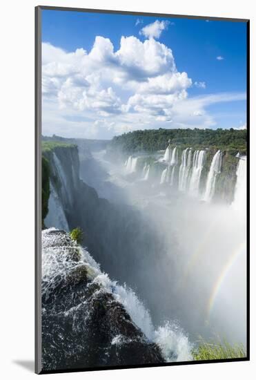 Iguazu Falls, Foz De Iguazu, Argentina-Michael Runkel-Mounted Photographic Print