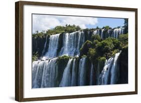 Iguazu Falls, Foz De Iguazu, Argentina-Michael Runkel-Framed Photographic Print