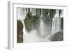 Iguazu Falls from Argentinian side, UNESCO World Heritage Site, on border of Argentina and Brazil, -G&M Therin-Weise-Framed Photographic Print