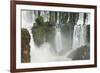 Iguazu Falls from Argentinian side, UNESCO World Heritage Site, on border of Argentina and Brazil, -G&M Therin-Weise-Framed Photographic Print