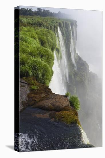 Iguazu Falls from Argentinian side, UNESCO World Heritage Site, on border of Argentina and Brazil, -G&M Therin-Weise-Stretched Canvas