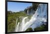 Iguazu Falls from Argentinian side, UNESCO World Heritage Site, on border of Argentina and Brazil, -G&M Therin-Weise-Framed Photographic Print